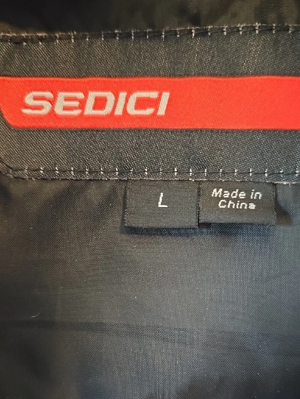 SEDICI Men's L White & Black Racing Jacket